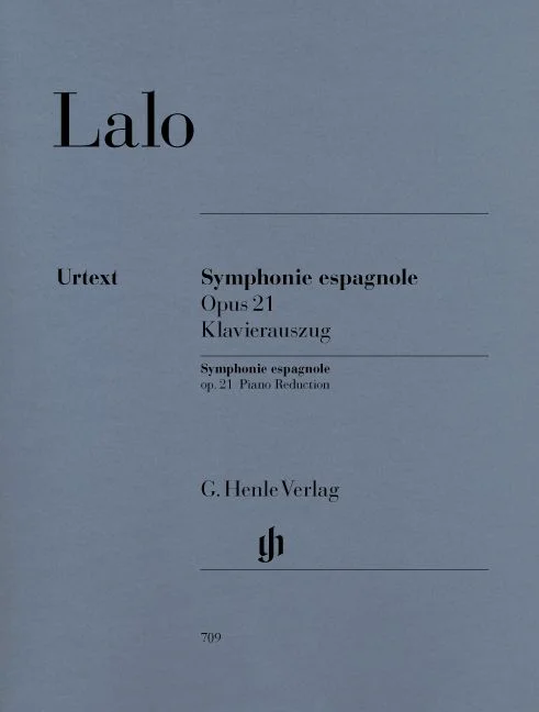 Henle Verlag Lalo E. – Symphonie Espagnole For Violin And Orchestra D Minor Op. 21 – Violon & Piano