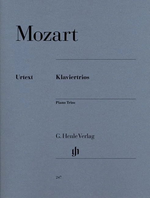 Henle Verlag Mozart W.a. – Piano Trios