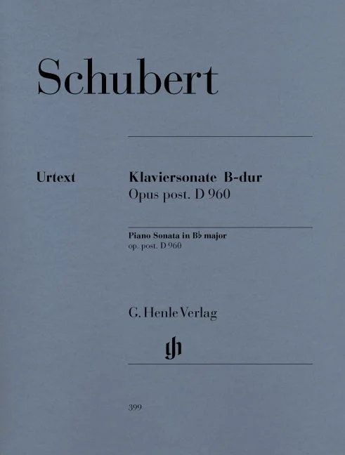 Henle Verlag Schubert F. – Piano Sonata B Flat Major D 960