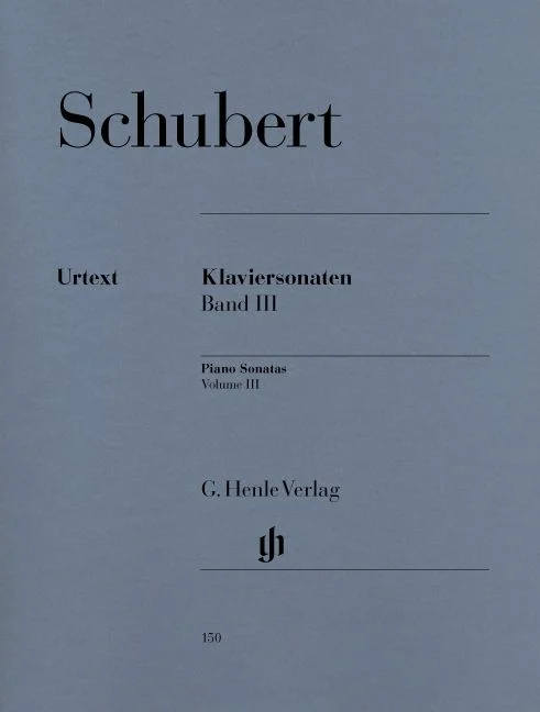 Henle Verlag Schubert F. – Piano Sonatas, Volume Iii (Early And Unfinished Sonatas)