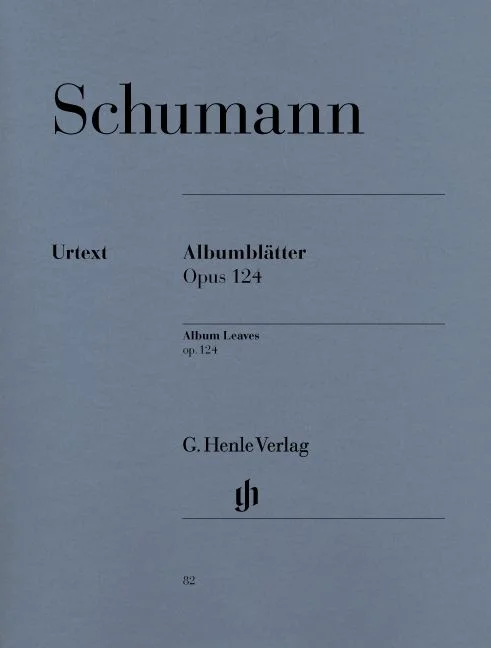 Henle Verlag Schumann R. – Album Leaves Op. 124