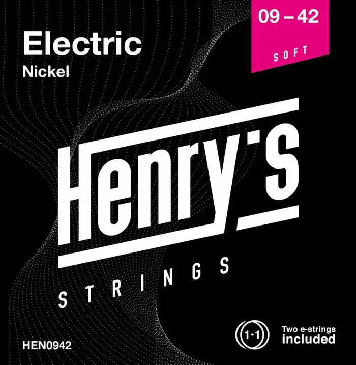 Henry‘s Nickel 09-42 Cordes pour guitares électriques