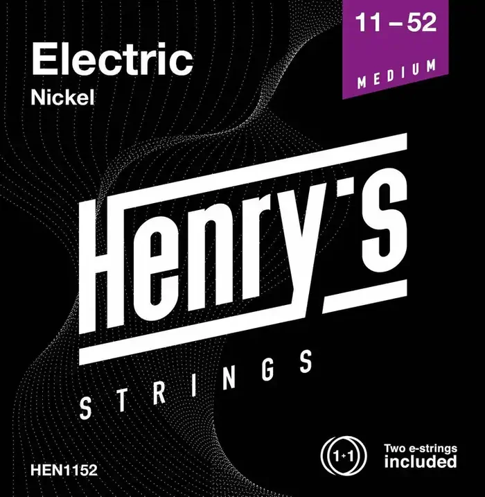 Henry‘s Nickel 11-52 Cordes pour guitares électriques