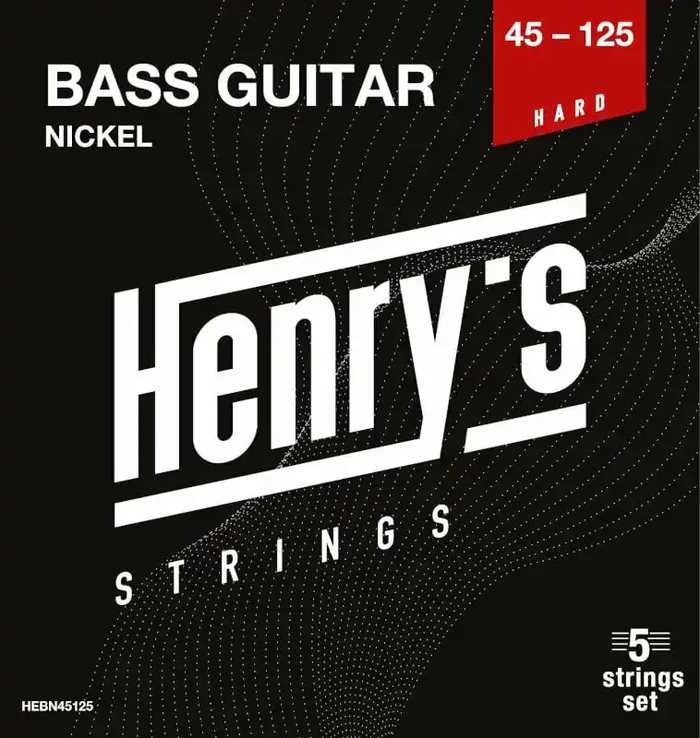 Henry‘s Nickel 45-125 Jeux de 5 cordes basses