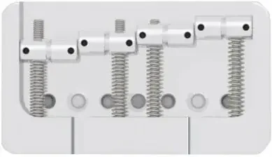Hipshot 5B4FM2BC Chrome Chevalet pour basse