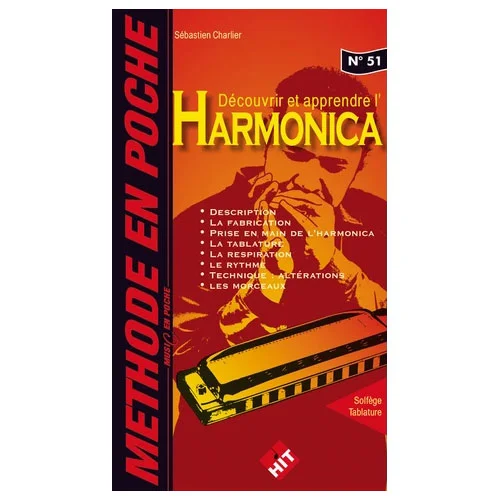 Hit Diffusion Charlier S. – Decouvrir et Apprendre L’harmonica N°51