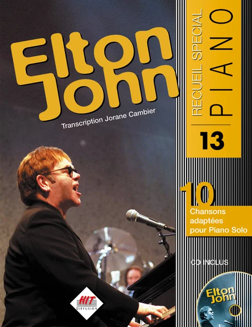 Hit Diffusion Elton John – Special Piano N13 + CD