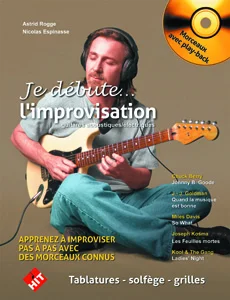 Hit Diffusion Je Debute L’improvisation + CD – Guitare