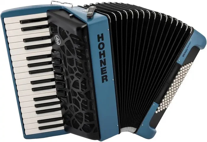 Hohner BRAVO myColor III 72 Accordéon à touches Water