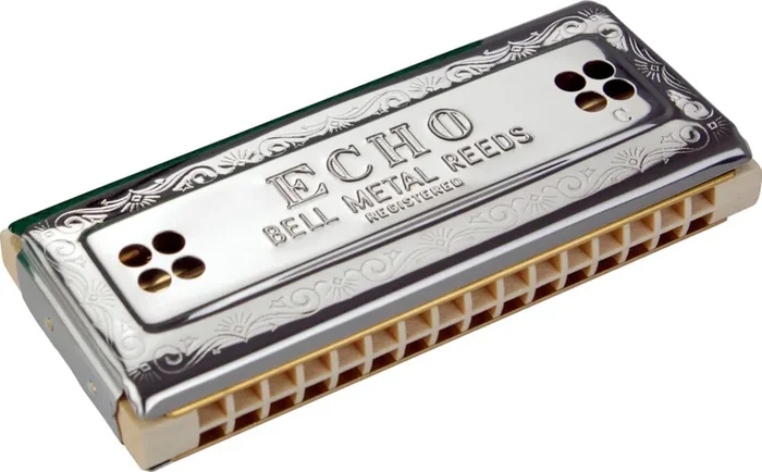 Hohner Echo-Harp 2×32 C/G Harmonica diatonique