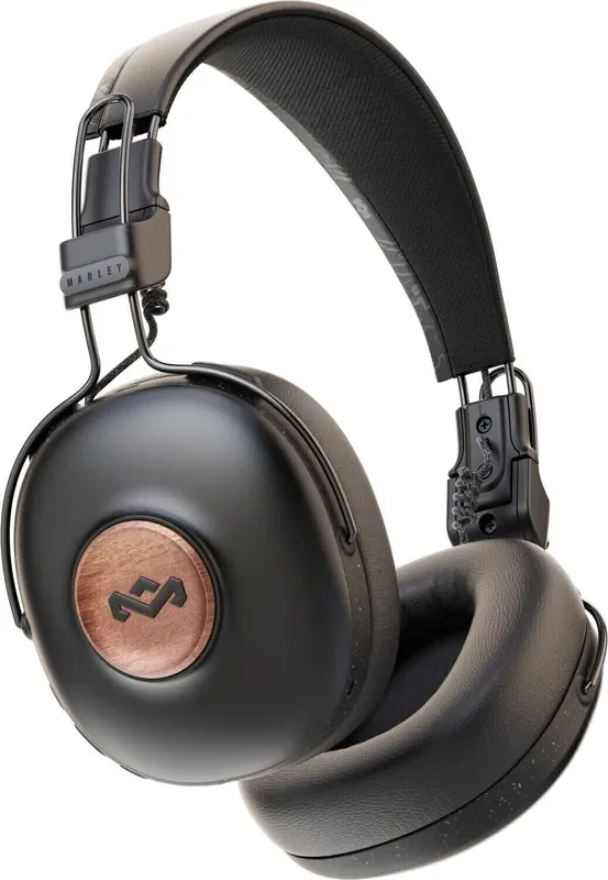 House of Marley Positive Vibration Frequency Signature Black Casque sans fil supra-auriculaire