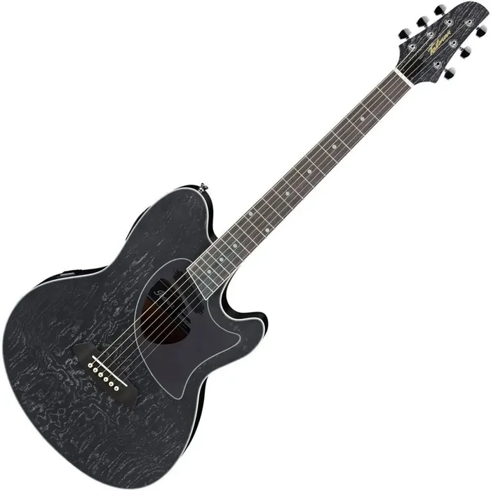 Ibanez TCM50-GBO Galaxy Black Guitare acoustique-électrique