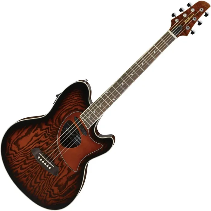 Ibanez TCM50-VBS Vintage Brown Sunburst Guitare acoustique-électrique