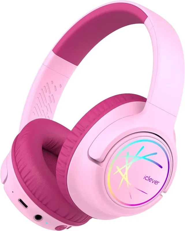 iClever BTH18 Pink Casque sans fil supra-auriculaire