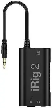 IK Multimedia iRig 2 Amplificateur de guitare pour casque