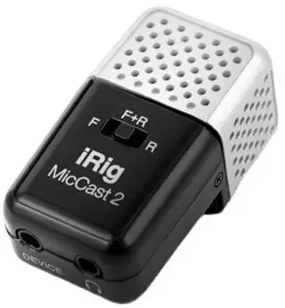 IK Multimedia iRig Mic Cast 2 Microphone pour Smartphone