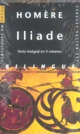 Iliade Coffret en 3 volumes : Tome 1, Chants 1 à 8 ; Tome 2, Chants 9 à 16 ; Tome 3, Chants 17 à 24.