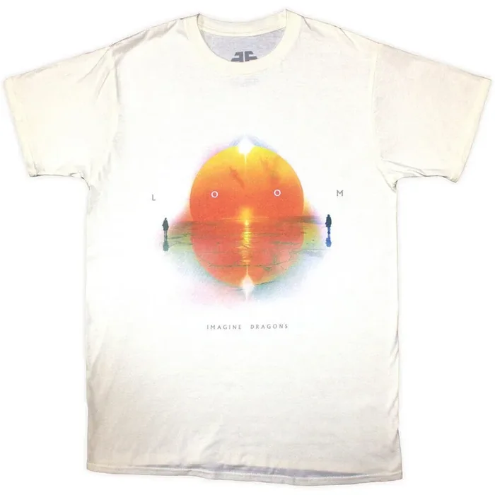 Imagine Dragons T-shirt Loom Sunset Unisex Natural XL
