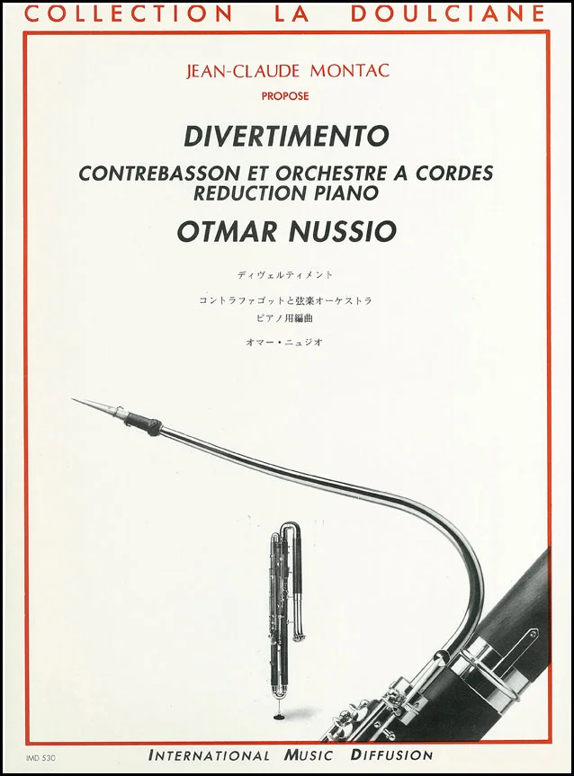 IMD ARPEGES Nussio – Divertimento – Contrebasson et Orch (RéD Piano + Loc)
