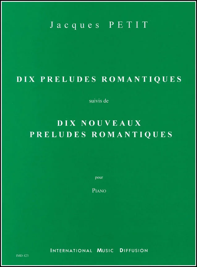 IMD ARPEGES Petit – 10 Préludes Romantiques … – Piano