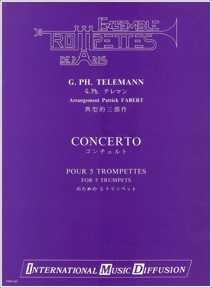 IMD ARPEGES Telemann – Concerto – 5 Trompettes