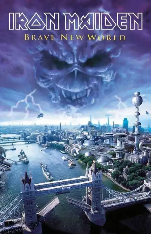 Iron Maiden Brave New World Drapeau