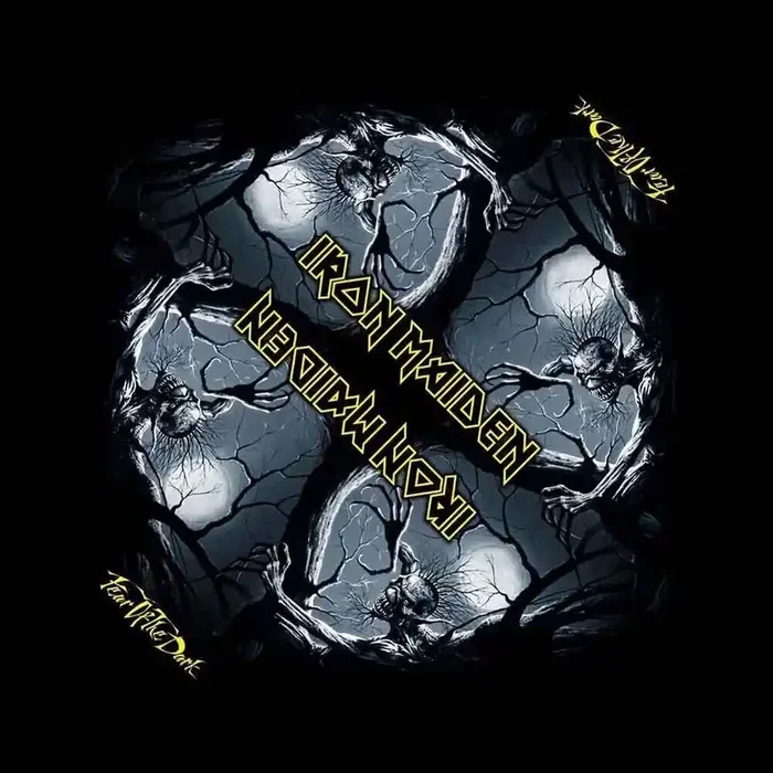 Iron Maiden Foulard Fear of the Dark Black
