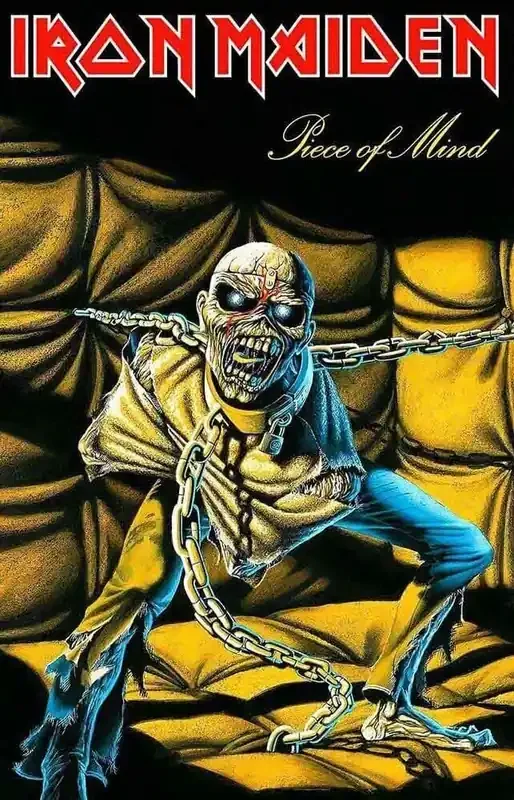 Iron Maiden Piece of Mind Drapeau