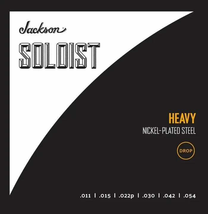 Jackson Soloist Strings Heavy 11-54 Cordes pour guitares électriques