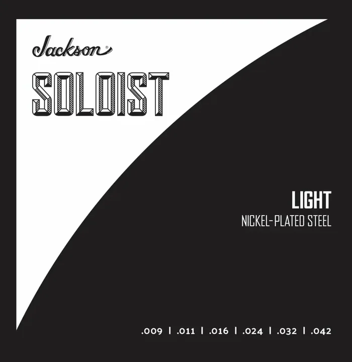 Jackson Soloist Strings Light 9-42 Cordes pour guitares électriques