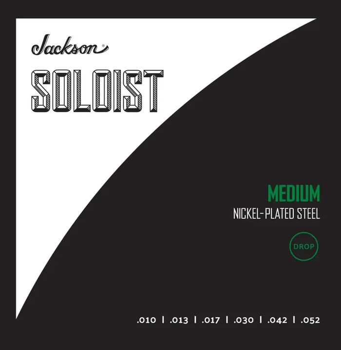 Jackson Soloist Strings Medium 10-52 Cordes pour guitares électriques