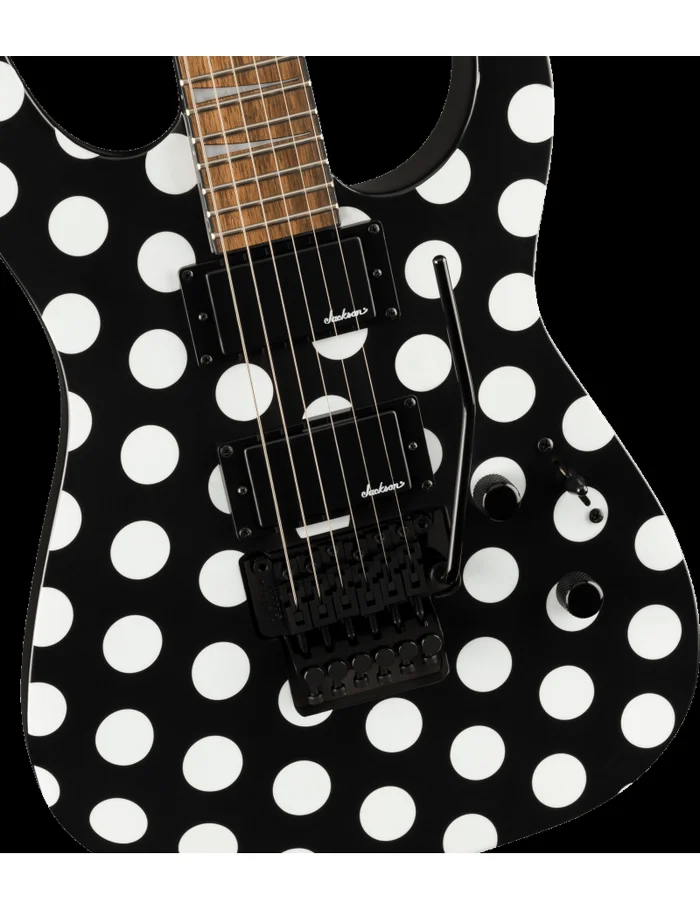Jackson X series Soloist SLX DX LRL polka dot – Image 2