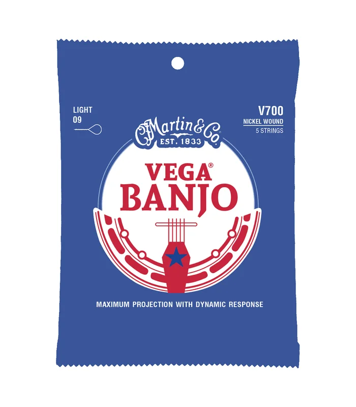 Jeu de Cordes pour Banjo MARTIN & CO. V700 5 cordes Light