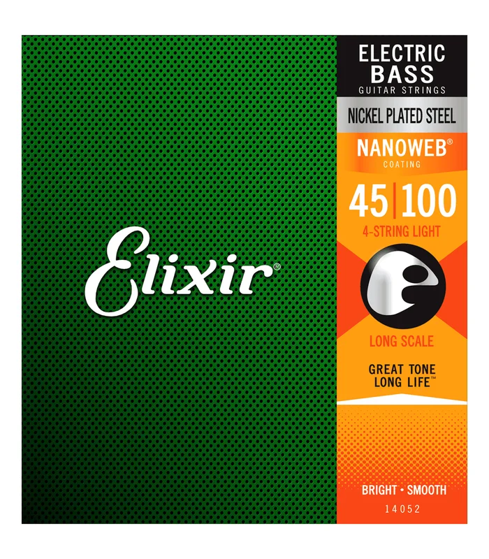 Jeu de Cordes pour Basse Electrique ELIXIR 14052 Light 45-65-80-100 – Image 2