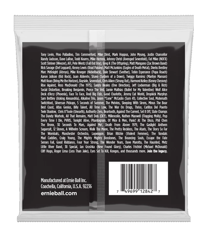 Jeu de Cordes pour Basse Electrique Ernie Ball 2842 Regular slinky 50-70-85-105 – Image 2