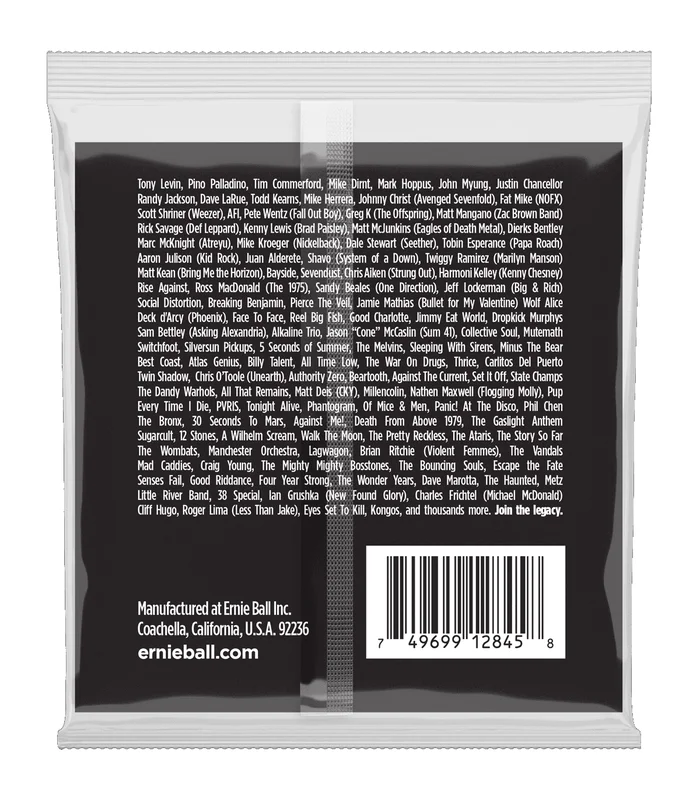 Jeu de Cordes pour Basse Electrique Ernie Ball 2845 Extra slinky 40-60-70-95 – Image 2