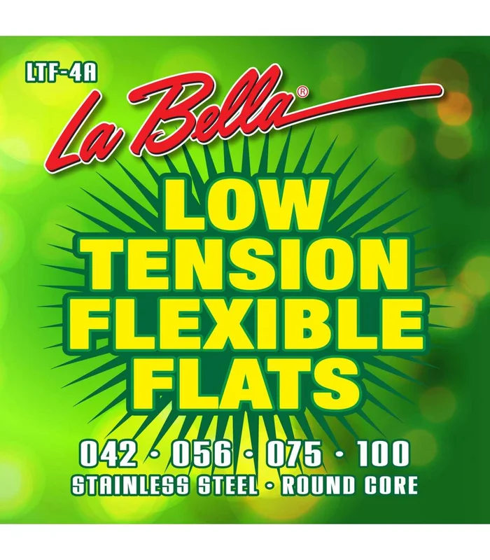 Jeu de Cordes pour Basse Electrique LA BELLA LOW TENSION FL 43-100