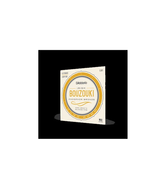 Jeu de Cordes pour Bouzouki D&rsquo;Addario EJ81 Irish Bouzouki Strings