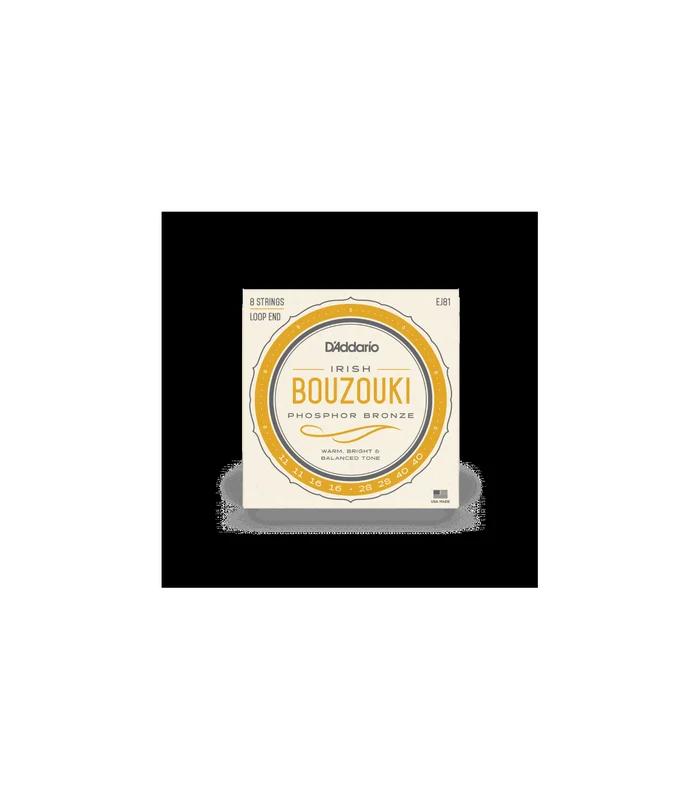 Jeu de Cordes pour Bouzouki D’Addario EJ81 Irish Bouzouki Strings – Image 2