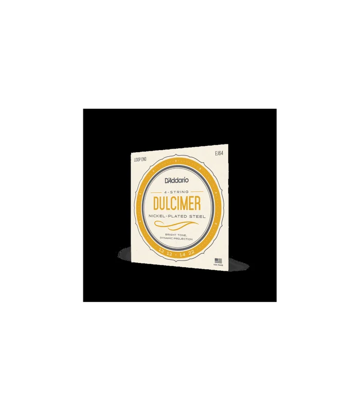 Jeu de Cordes pour Dulcimer D&rsquo;Addario EJ64 4-String Dulcimer Strings