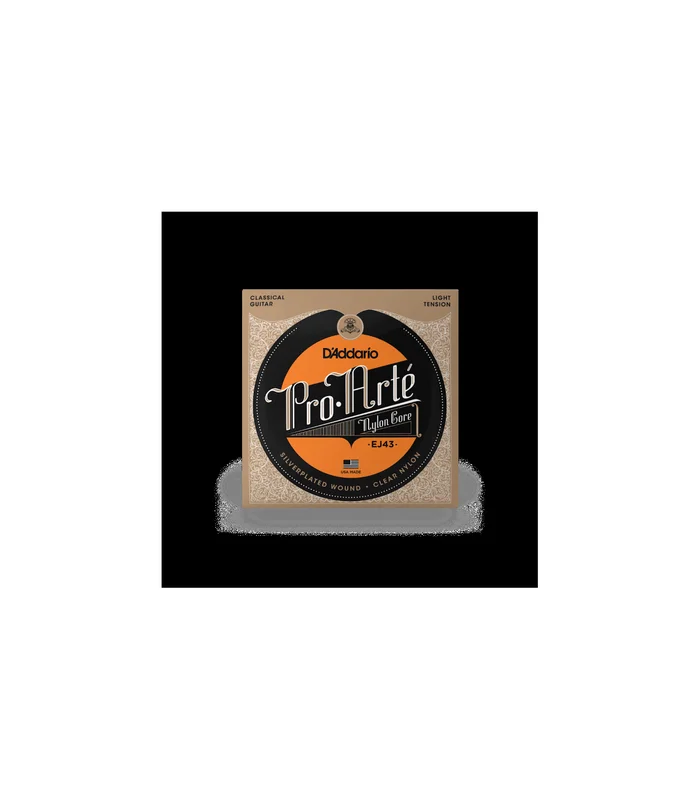 Jeu de Cordes pour Guitare Classique D’Addario EJ43 Pro-Arté Nylon, Light Tension – Image 2