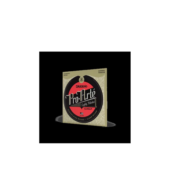 Jeu de Cordes pour Guitare Classique D&rsquo;Addario EJ45LP Pro-Arté Lightly Polished Composite, Normal Tension