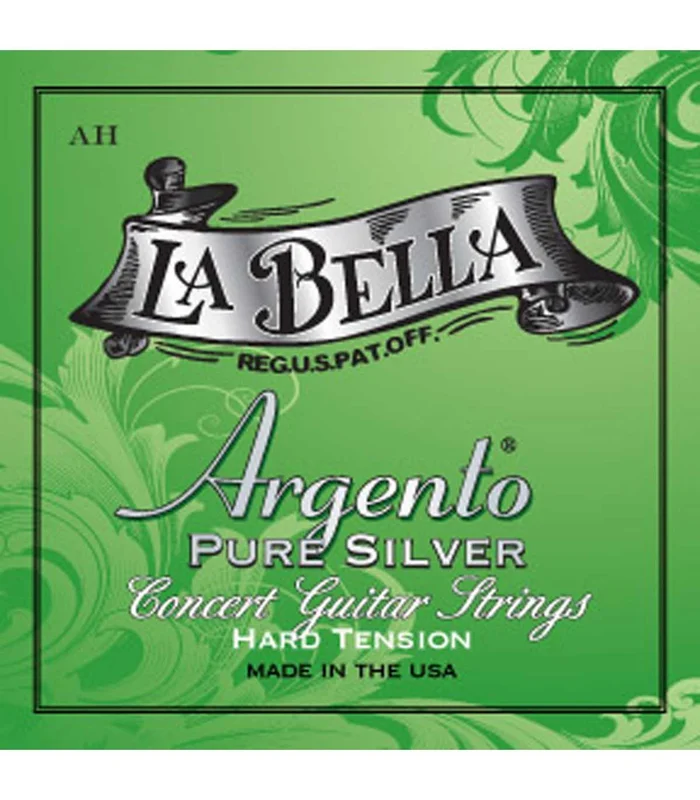 Jeu de Cordes pour Guitare Classique LA BELLA ARGENTO HARD