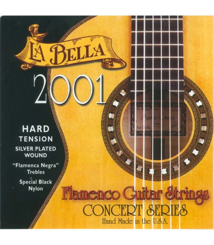 Jeu de Cordes pour Guitare Classique LA BELLA FLAMENCO – 2001 HARD