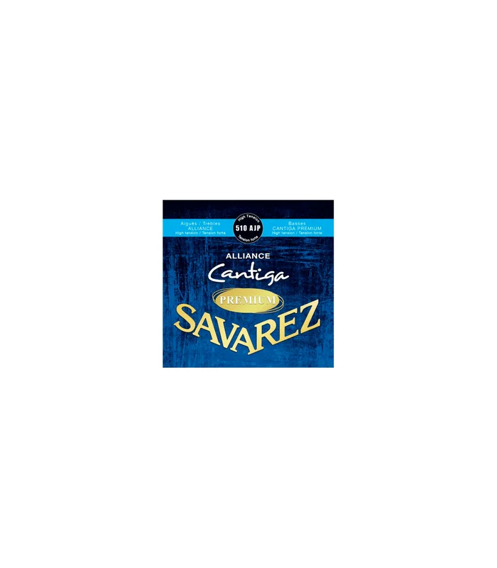 Jeu de Cordes pour Guitare Classique SAVAREZ 510AJP – Bleu Tirant Fort