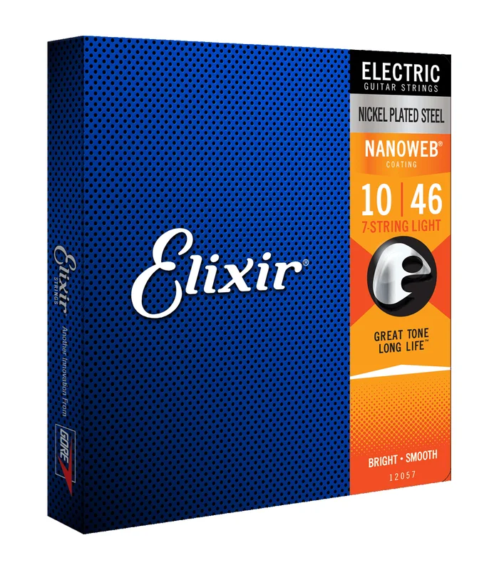 Jeu de Cordes pour Guitare Electrique 12057 7 cordes Light 10-13-17-26-36-46-56