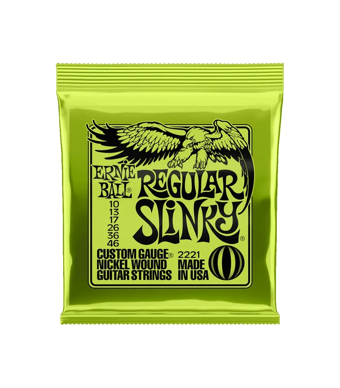 Jeu de Cordes pour Guitare Electrique Ernie Ball 2221 Regular slinky 10-13-17-26-36-46