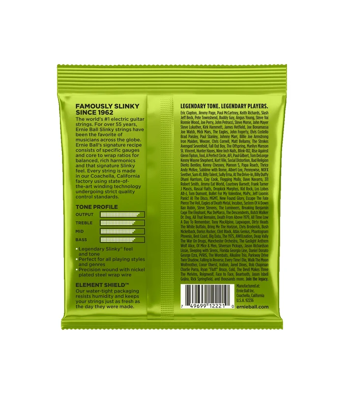 Jeu de Cordes pour Guitare Electrique Ernie Ball 2221 Regular slinky 10-13-17-26-36-46 – Image 2