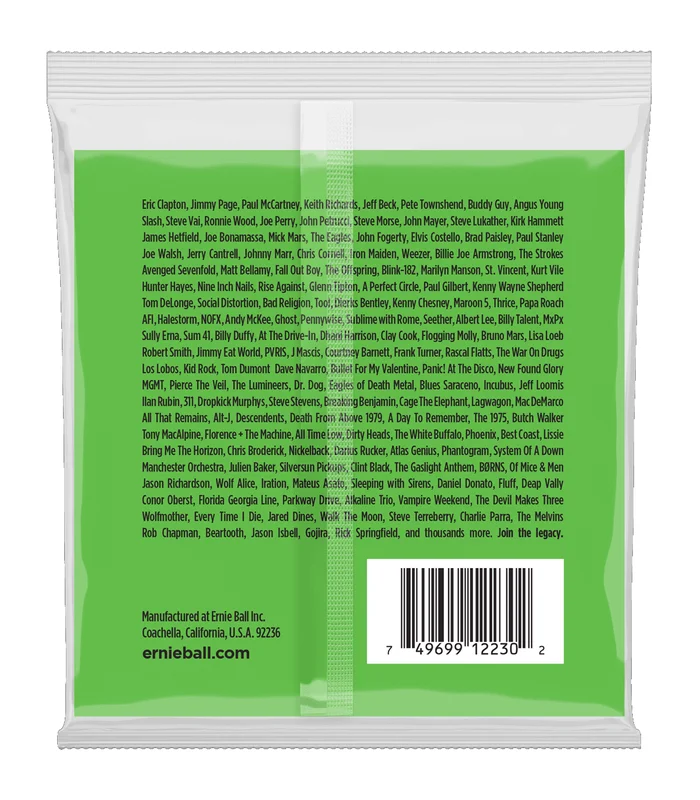Jeu de Cordes pour Guitare Electrique Ernie Ball 2230 Slinky 12 cordes 8-40 – Image 2