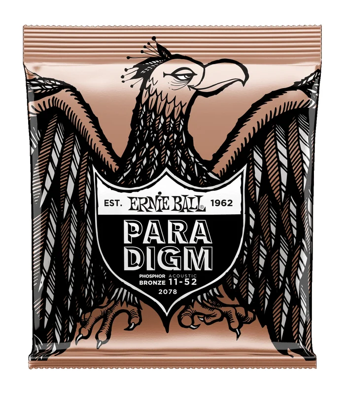 Jeu de Cordes pour Guitare Folk Ernie Ball 2078 Light 11-15-22w-30-42-52